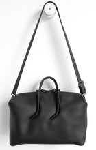 Load image into Gallery viewer, Wednesday frrry bag. black. laptop. work bag.