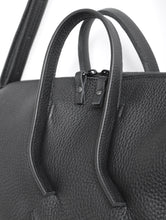 Load image into Gallery viewer, Wednesday frrry bag. black. handles. strong attachment. made to last. sustainable.
