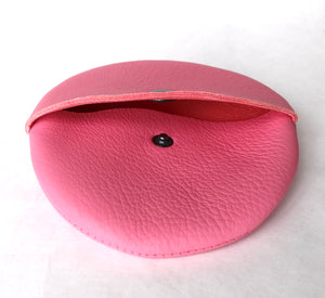 frrry mini moon pink leather moon wallet 