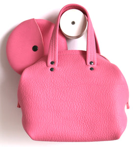 frrry mini moon pink leather bag with moon wallet