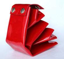 Load image into Gallery viewer, frrry patent red a4wallet

